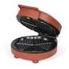 Image de Gaufrier - LIVOO - DOP255R - Rouge - 1000 W - 5 gaufres en coeur - Thermostat automatique