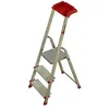 Image de ESCALUX Escabeau 3 marches Confortlux2 avec tablette porte-outils - Marches XXL