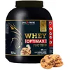 Image de Whey concentrée Eric Favre - Whey Optimax Protein - Biscuit Cookie 1500g