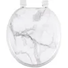 Image de Abattant WC - DOUCEUR D INTÉRIEUR - Universel - MDF - Plastique - Marbre