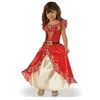 Image de Déguisement Princesse Elena dAvalor - Costume Luxe Rouge pour Enfant - Effet Satin et Pailleté