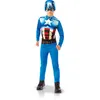 Image de Déguisement Captain America - Avengers - Enfant - 7/8 ans (122 à 128 cm)