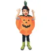 Image de Déguisement Poncho Citrouille - Orange - Enfant - Polyester - Automne/Hiver - Fille