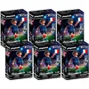 Image de Jouets daction - PLAYMOBIL - 71124 - 6 joueurs de football - But en carton - Autocollants personnalisables