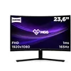 Image de Ecran PC Gamer incurvé - MILLENIUM - MD24 Pro - 24 HD - Dalle VA / LED - 1 MS - 165 Hz - DisplayPort/HDMI - FreeSync