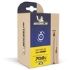 Image de Chambre à air vélo route Michelin Aircomp Presta Valve 48mm 18-25/622 - jaune/bleu