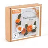 Image de Kit DIY feutrine - Graine Creative - Ma couronne fleurie - 20 cm - Mixte - Décoration fait-maison