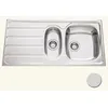 Image de Évier inox mini structure Luisina ROCK 1 bac et demi - 1 égouttoir