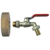 Image de SOMATHERM Kit de Raccordement récupérateur dEau de Pluie - Cuve 1000 L - Raccordement de 60 x 6 - Robinet 1/2 - 3/4