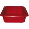 Image de Cuvette carrée - 29 cm - 5.5 L - rouge
