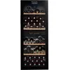 Image de Cave à vin de service - LA SOMMELIERE - SLS90DZ - 91 bouteilles - Porte vitrée réversible - Classe G - 48 x 575 x 1285 cm - Noir