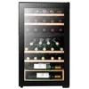 Image de Cave à vin de service - Climadiff - CEPAGE33DZ - 33 bouteilles - 2 zones - noir - 495 x 43 x 848 cm - Classe G - 36 dB