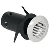 Image de Kit Bouche Complémentaire Wc Auto 80mm + Régulateur Easyhome (11026040) - Aldes