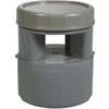 Image de Aérateur à membrane PVC gris - Diamètre 110 mm