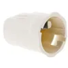 Image de Douille testeur dinstallation - ZENITECH - B22 - Thermoplastique - Blanc - Norme CE
