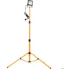 Image de Projecteur LED trépied 30W IP65 - Jaune - Zenitech