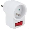 Image de Prise 16A avec interrupteur - blanc - Zenitech