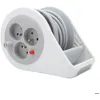 Image de Mini enrouleur design 3 prises 2P+T - 7m - Gris - Zenitech