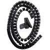 Image de Gaine range câble Ø20mm 1 5m - noir - Zenitech