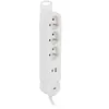 Image de Multiprise Iota 3 prises 16A + prise USB A+C avec interrupteur - Zenitech