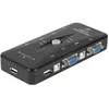 Image de Mini KVM switch VGA/USB 4 ports