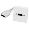 Image de Plastron 45x45 HDMI femelle / femelle