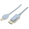 Image de CONECTICPLUS Câble Mini DisplayPort vers DisplayPort mâle - blanc 3m