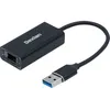 Image de Adaptateur réseau - DEXLAN - DX-ALU3G - USB 3.0 - Gigabit - Câble Noir