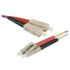 Image de Jarretière optique duplex multimode 2mm OM4 LC-UPC/LC-UPC - 10 m