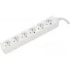 Image de Multiprise - SS INTER - 6 Prises - Blanc - 4m