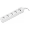 Image de Multiprise - SS INTER - 5 Prises - Blanc - Rectangulaire - 4 m