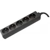 Image de Multiprise - SS INTER - 5 prises - Noir - 4m