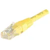 Image de Câble RJ45 - CAT5e - Beige - 30cm - Non blindé - Contacts or