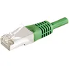 Image de Câble RJ45 FTP CAT6a 0.50m vert - Certifié catégorie 6a impédance 100 Ohms