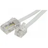 Image de Câble RJ45 RJ11 - Blanc - 7m - Téléphone - Modem ADSL - Connecteur RJ45/RJ11
