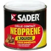Image de Colle contact néoprène liquide - SADER - 500 ml - Application facile au pinceau - Collage super puissant - Rouge
