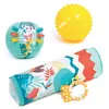 Image de Jeu déveil - Ludi - Coffret Tube et balle - Pour enfants de 6 mois et plus - Bleu