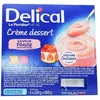 Image de Delical Crème Dessert HP HC La Floridine Fraise Façon Pâtissière Lot de 4 x 200g
