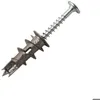 Image de Cheville autoperceuse plâtre - SCELL-IT - KRONO-SR - Zamak monocorps - Boîte 100 - Vis Ø45x35 mm