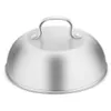 Image de Cloche pour Plancha Inox 32cm Argent