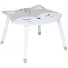 Image de Table enfant Douceur renard blanc 62x64cm - Atmosphera Créateur dintérieur