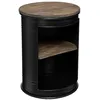 Image de Table dappoint Diego métal noir D335cm - Atmosphera Créateur dintérieur
