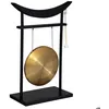 Image de Gong Toa H.695cm métal et bois - Atmosphera Créateur dintérieur