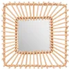 Image de Miroir rotin 40x40cm - Atmosphera createur dinterieur
