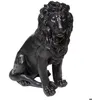 Image de Lion extérieur Evan H.80cm mango - Atmosphera Créateur dintérieur