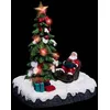 Image de Village lumineux Père Noël dans son fauteuil 8 LED - Feeric Lights & Christmas