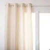 Image de Rideau Kogur blanc ivoire 140x260cm - Atmosphera Créateur dintérieur