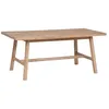 Image de Table à manger extensible Aeris acacia L180-220cm - Atmosphera createur dinterieur