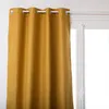Image de Rideau isolant occultant jaune moutarde 140x260cm - Atmosphera Créateur dintérieur