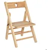 Image de Chaise pliante enfant hévéa naturel - Atmosphera Créateur dintérieur